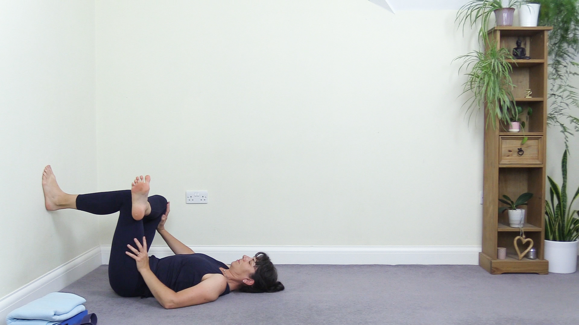 How To Do Legs-Up-The-Wall Pose - DoYou